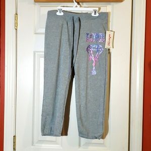 Luscious Cream Capri sweat pants